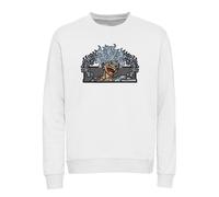 Felpa Girocollo Personalizzata - One piece Luffy gear 5 ricamato embroidery