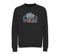 Felpa Girocollo Personalizzata - One piece Luffy gear 5 ricamato embroidery
