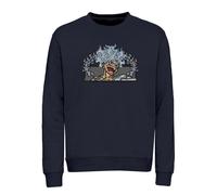 Felpa Girocollo Personalizzata - One piece Luffy gear 5 ricamato embroidery