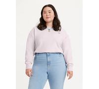 Felpa girocollo (Plus Size) Rosa / Mauve Chalk levi > clothing > women > sweaters > sweatshirts