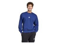 adidas Uomo Essentials Feelcozy Fleece Sweatshirt, Dark Blue/White, L