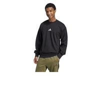 Felpa adidas Essentials Feelcozy Fleece nero bianco - L