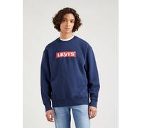 Felpa girocollo rilassata stampata Blu / Dress Blues levi > clothing > men > sweaters > sweatshirts