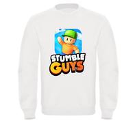 Felpa girocollo STUMBLE GUYS bambino bambini ragazzo ragazza gioco zaino