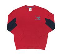 Felpa Girocollo Uomo DIADORA FW21-22 Art.177746 Cotone Garzato 3 Colori