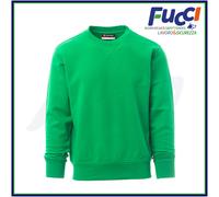 Felpa Girocollo Uomo Felpata in Cotone Raglan Maglia da Lavoro Sport Payper