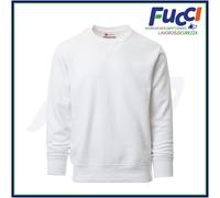 Felpa Girocollo Uomo Felpata in Cotone Raglan Maglia da Lavoro Sport Payper
