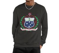 Felpa Girocollo Uomo Unisex Pullover Hoodie Sweatshirt Top Stato Indipendente di Samoa Bandiera Nazionale Work Wear Caldo Morbido Maniche Lunghe Crewneck Termico Casual per Tutte Le Stagioni Coppia