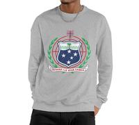 Felpa Girocollo Uomo Unisex Pullover Hoodie Sweatshirt Top Stato Indipendente di Samoa Bandiera Nazionale Work Wear Caldo Morbido Maniche Lunghe Crewneck Termico Casual per Tutte Le Stagioni Coppia