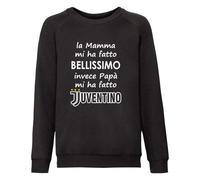 Felpa girogola felpata bimbo la mamma mi ha fatto bellissimo invece papà mi ha f