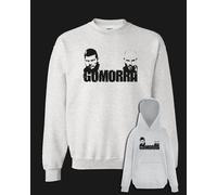 Felpa GOMORRA la serie terza stagione Ciro Genny grigia con e senza cappuccio