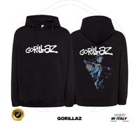 Felpa Gorillaz Musica rock band vintage hoodie fan merch