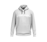 Head Felpa da tennis da uomo Club Original con cappuccio Grigio melange (S)