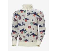 Felpa Helly Hansen Arctic Icelander Half Zip grigio bianco blu - L