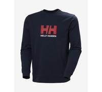 Helly Hansen Hommes Sweat-Shirt à col Rond avec Logo HH, 597 Bleu Marine, S