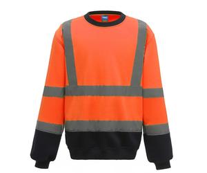 Felpa Hi-Vis Yoko Arancione Gialla Nera O Blu Da Lavoro