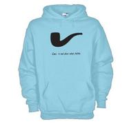 Felpa History KJ213 Ceci n'est pas une pipe Renè Magritte Pipa