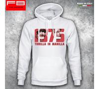 Felpa Hoodie Muhammad Ali Cassius Clay 1965 Thrill In Manila Boxe Champion Story