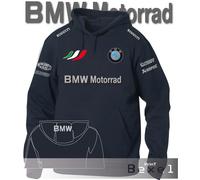 FELPA HOODIE PRINTED BMW MOTORRAD 2 SPORT TEAM ITALIA PER BMW FANS COL. NE