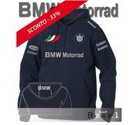 FELPA HOODIE PRINTED BMW MPOWER AUTO SPORT TEAM ITALIA PER FANS BMW COL. RS