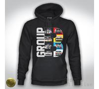 Felpa Hoodie Rally Legend WRC Group B Tuning RS audi Quattro Delta S4 Stratos