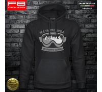 Felpa Hoodie Sci Alpinismo Mountain Ski Monte Bianco Cortina D'Ampezzo Olimpiadi