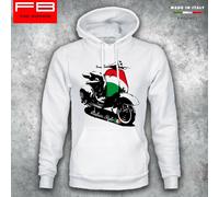 Felpa Hoodie VESPA Piaggio Italian Style Vintage La Dolce Vita Cool Moda Gift