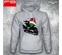 Felpa Hoodie VESPA Piaggio Italian Style Vintage La Dolce Vita Cool Moda Gift