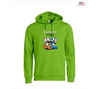 FELPA HOODIE VIDEOGAME CUPHEAD DON'T DEAL WITH THE DEVIL PS4 PS5 PC XBOX UNISEX