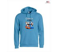 FELPA HOODIE VIDEOGAME CUPHEAD DON'T DEAL WITH THE DEVIL PS4 PS5 PC XBOX UNISEX