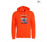 FELPA HOODIE VIDEOGAME CUPHEAD DON'T DEAL WITH THE DEVIL PS4 PS5 PC XBOX UNISEX