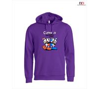 FELPA HOODIE VIDEOGAME CUPHEAD DON'T DEAL WITH THE DEVIL PS4 PS5 PC XBOX UNISEX