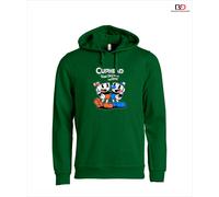 FELPA HOODIE VIDEOGAME CUPHEAD DON'T DEAL WITH THE DEVIL PS4 PS5 PC XBOX UNISEX