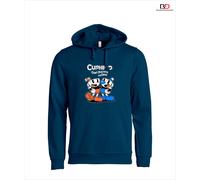FELPA HOODIE VIDEOGAME CUPHEAD DON'T DEAL WITH THE DEVIL PS4 PS5 PC XBOX UNISEX