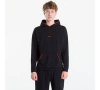 HUGO Felpa con cappuccio relaxed fit con profili a contrasto con logo - Style NOAH HOODIE, 50566164 Nero M