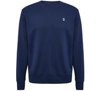 Felpa Hummel per uomo con decorazione sobria e design sportivo