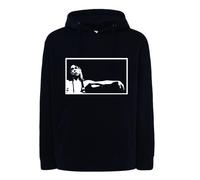 Felpa Iggy Pop Stooges Punk rock Nera Girocollo o Cappuccio Musica Cantante