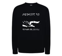 Felpa Iggy Pop Stooges Punk rock Nera Girocollo o Cappuccio Musica Metallic ko