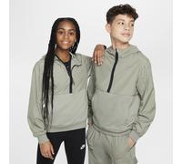 Felpa in fleece con cappuccio e zip a metà lunghezza Nike City Utility EasyOn - Ragazzo/a - Grigio M