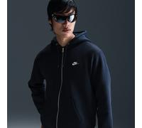 Felpa in fleece con cappuccio e zip a tutta lunghezza Nike Club - Uomo - Blu XS