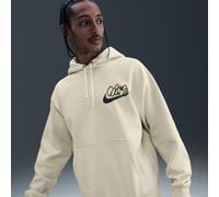 Felpa in fleece con cappuccio Nike Solo Swoosh - Uomo - Marrone L