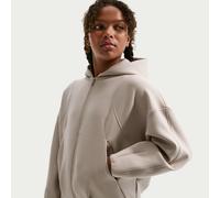 Felpa in maglia con cappuccio e zip a tutta lunghezza Nike MAVN Therma-FIT - Bambina/Ragazza - Marrone XL