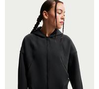 Felpa in maglia con cappuccio e zip a tutta lunghezza Nike MAVN Therma-FIT - Bambina/Ragazza - Nero XS