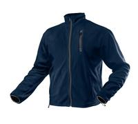 Felpa in pile, blu navy, taglia L