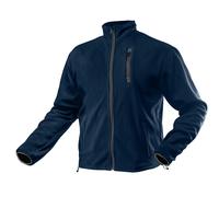 Felpa in pile, blu navy. taglia M