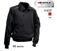 Felpa in pile da lavoro COFRA FAST 280 g/m² edilizia industria logistica +