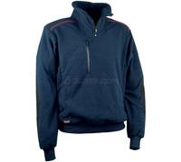 FELPA IN PILE MAGLIA MAGLIONE MEZZA ZIP INVERNO UOMO COFRA FAST