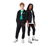 Felpa per ragazze Nike Club Fleece Full-Zip Hoodie - Nero S