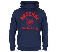 Felpa in pile originale Arsenal FC - con cappuccio e stampa graphic - ragazzo