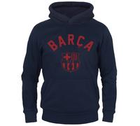 Felpa in pile originale FC Barcelona - con cappuccio - bambino